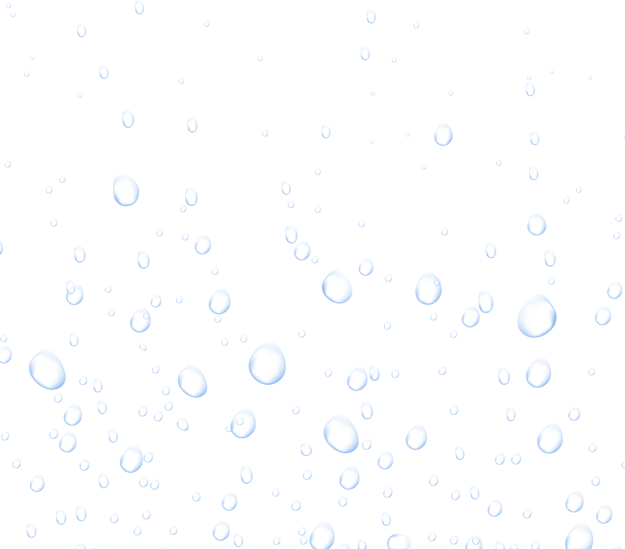 Water drops. Water fizzing bubbles